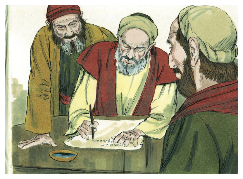 Council of Jerusalem (Acts 15) - Bible Illustrations by Sweet Media