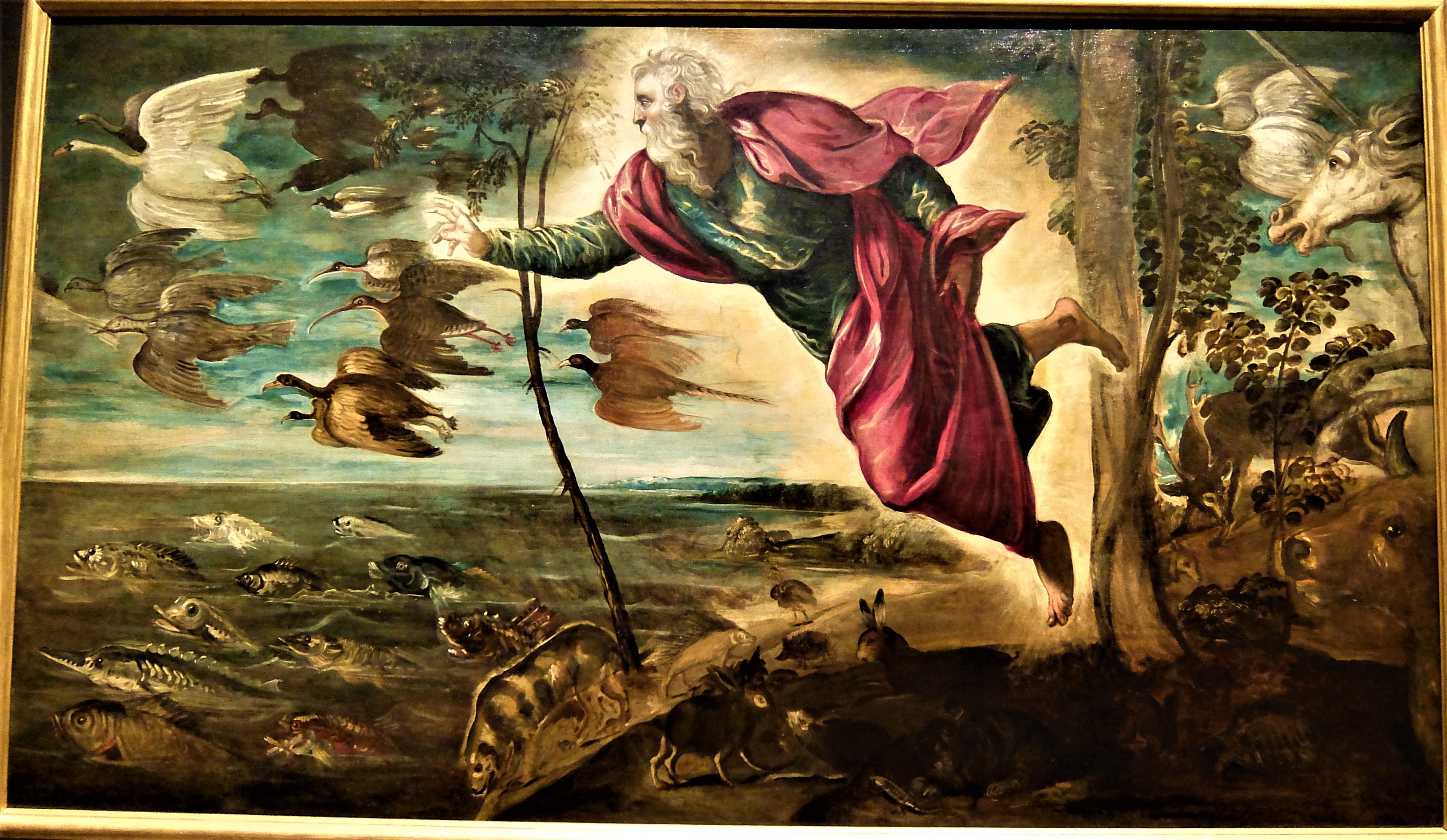 The Creation of the Animals - Jacopo Tintoretto