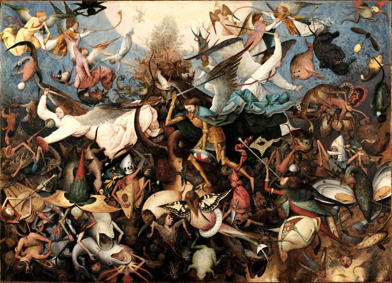 The Fall of the Rebel Angels - Pieter Bruegel