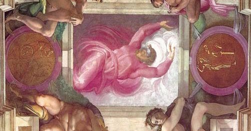 The Separation of Light from Darkness - Michelangelo
