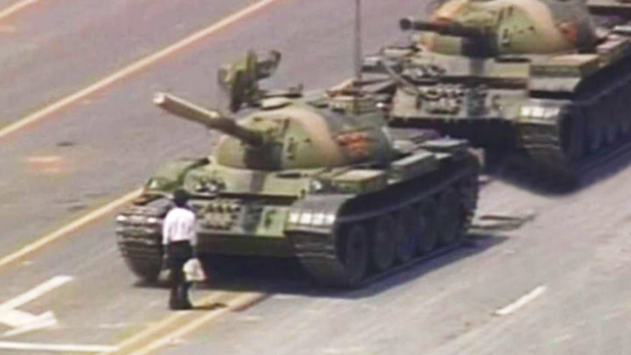 Tank Man - The man who stood against communist China and disappeared - Unknown