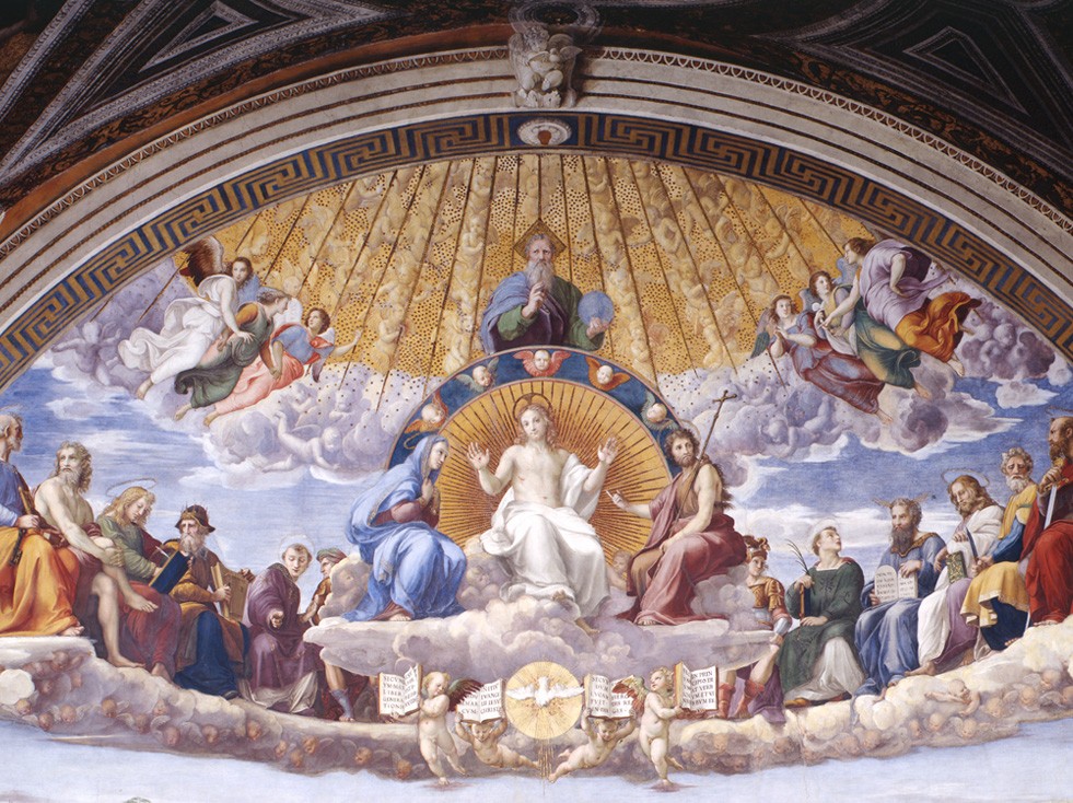 Disputation of the Holy Sacrament - Raphael