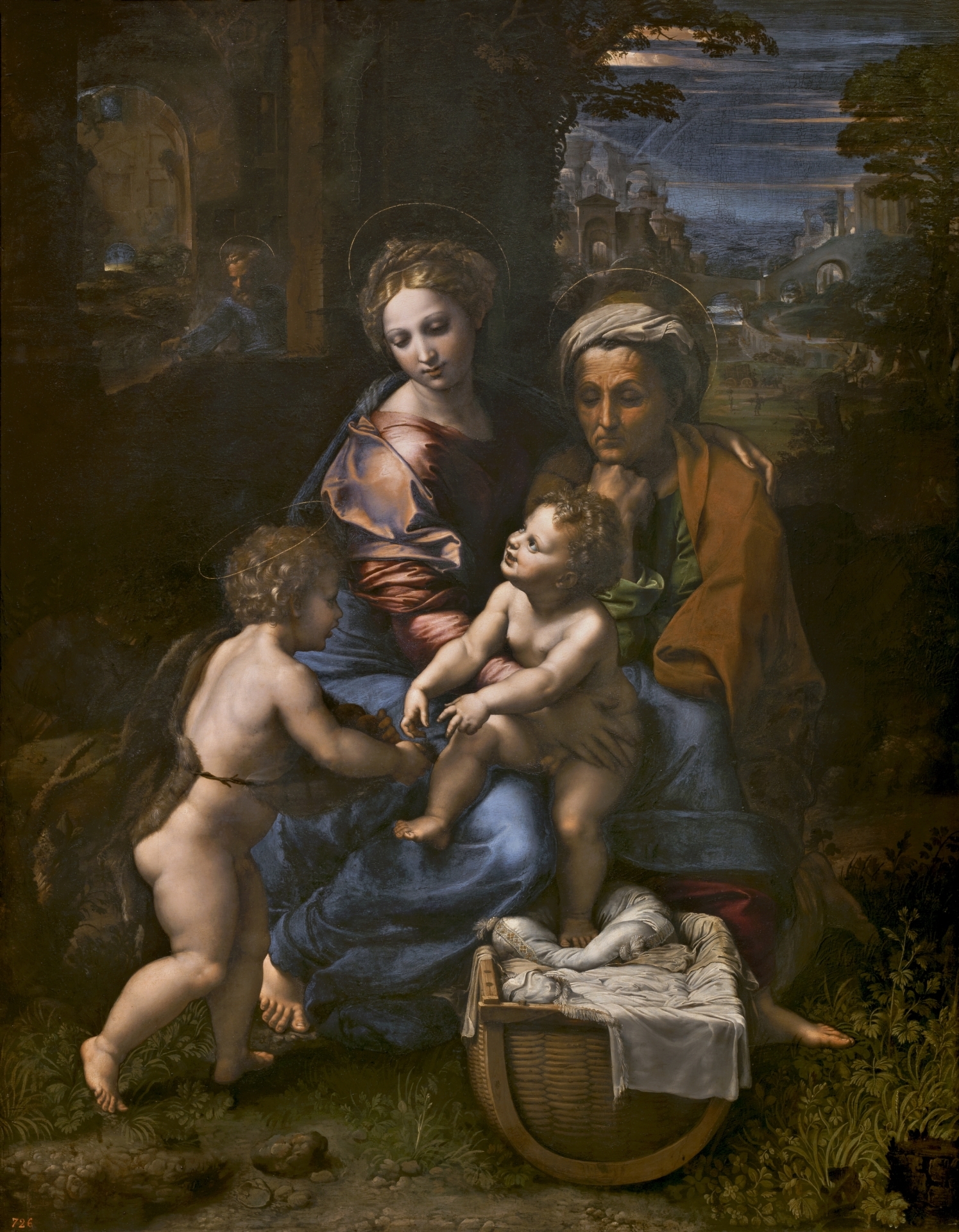 The Holy Family (La Perla) - Raphael