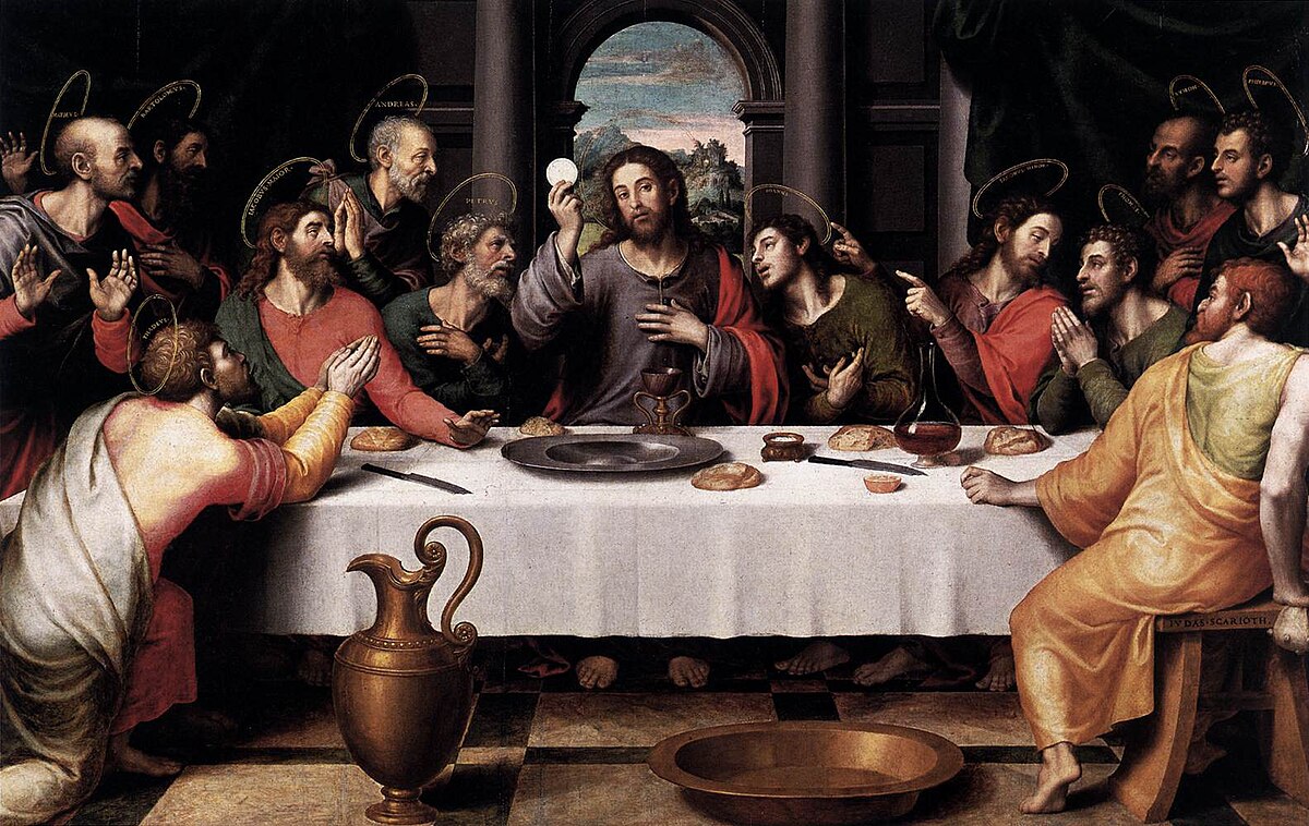 The Last Supper - Joan de Joanes (Vicente Juan Masip)