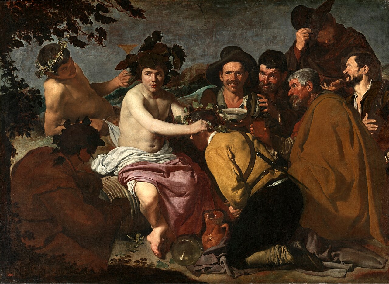 The Triumph of Bacchus (Los Borrachos) - Diego Velázquez